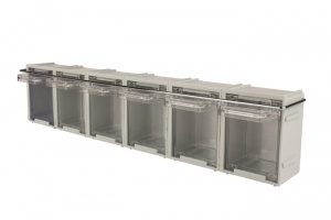 Rhino Tilt Bin Van Storage with Retaining Bar - RTB1BAR